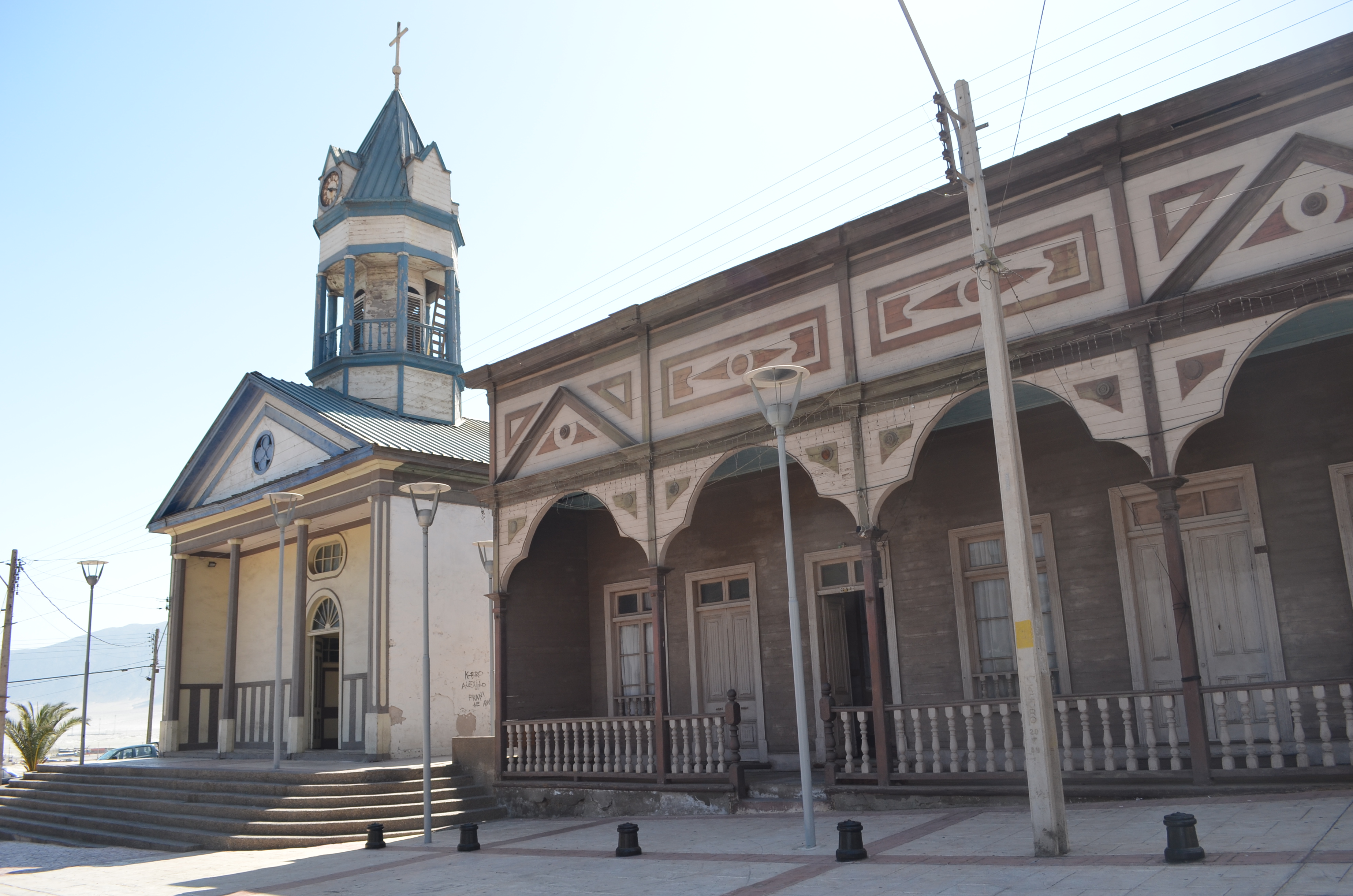 Iglesia y arquitectura patrimonial de Chañaral